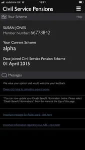 Civil Service Pensions screenshot 6