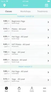 CALM -Yoga Pilates Mindfulness screenshot 1