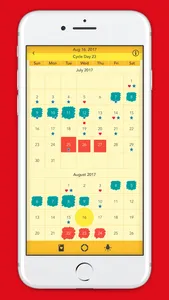 Teen Period Tracker screenshot 1