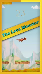 Hot Lava Monster: Endless lava runner screenshot 0