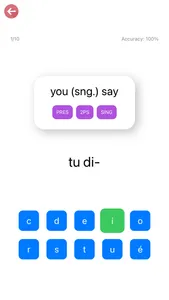 French Verb Blitz screenshot 7