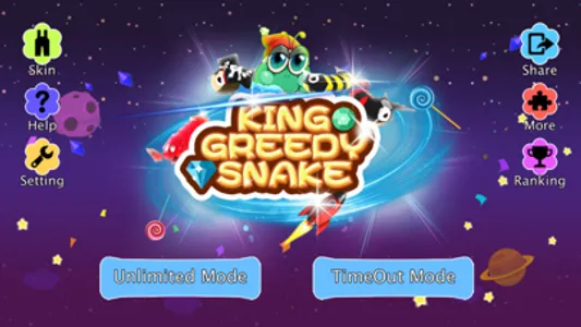 King Greedy Snake screenshot 0