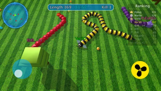 King Greedy Snake screenshot 1