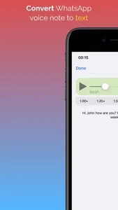Audio to Text for WhatsApp screenshot 0