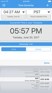 Simple Timezone Converter screenshot 0