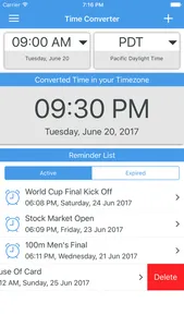 Simple Timezone Converter screenshot 1