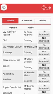 Used Car Buyers App screenshot 1