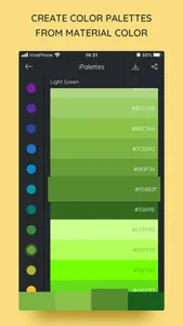 iPalettes - Color palettes screenshot 4