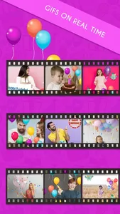 Birthday Gifs - Video Editor screenshot 1