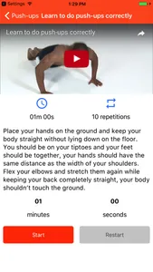 Home workout routines screenshot 2