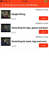 Home workout routines screenshot 4