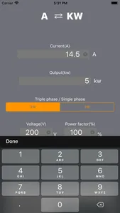 Elecalc screenshot 2