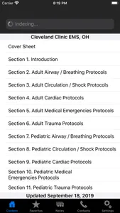 Cleveland Clinic EMS Protocols screenshot 1