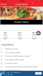 Food Chef Recipes - Nutrition info calories count screenshot 3