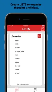 Jot: The Simple List and Task Manager screenshot 1