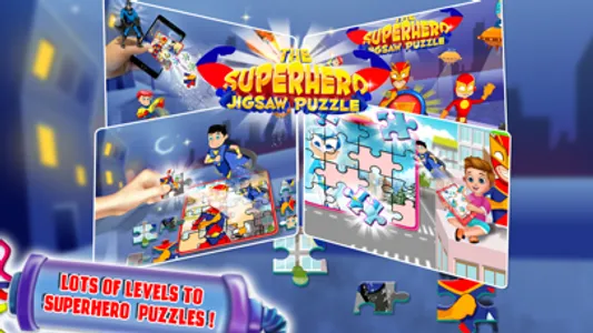 The Superhero Jigsaw Puzzle screenshot 1