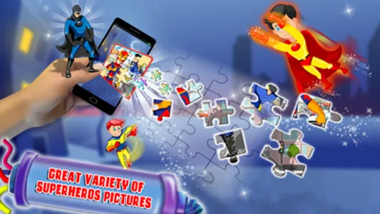 The Superhero Jigsaw Puzzle screenshot 3