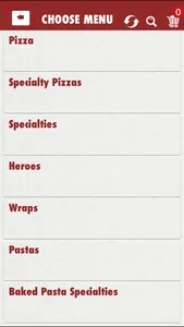 Sofias Pizza screenshot 1