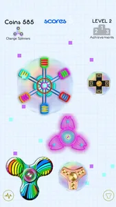 Fidget spinner - fight to kill time screenshot 1
