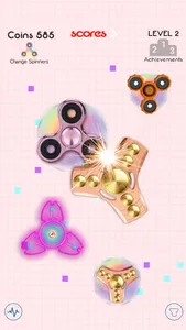 Fidget spinner - fight to kill time screenshot 2