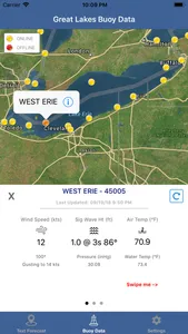 Lake Erie Boating Weather screenshot 1