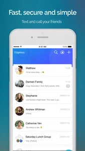 Edgeless Chat: 无限制聊天 - 安全交流软件 screenshot 0