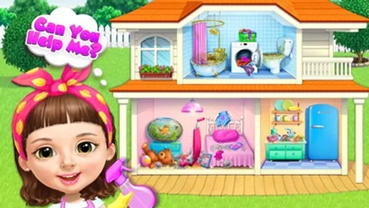 Sweet Olivia - Cleaning Games screenshot 1