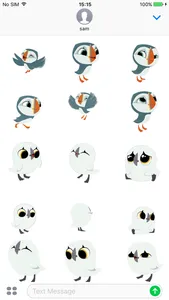 Puffin Rock Stickers screenshot 0