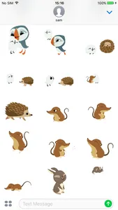 Puffin Rock Stickers screenshot 1