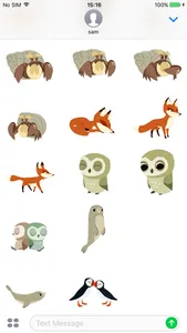 Puffin Rock Stickers screenshot 2