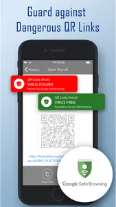 Safe QR - Scanner & Generator screenshot 0