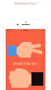 Rock Paper Scissors — with extension for iMessage screenshot 2