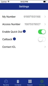 ICL Dialer screenshot 4