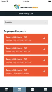 ScheduleNow screenshot 1