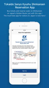 Shinkansen Booking:smartEX App screenshot 0