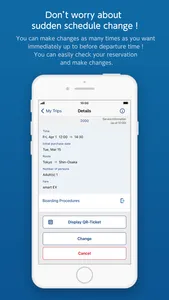 Shinkansen Booking:smartEX App screenshot 3