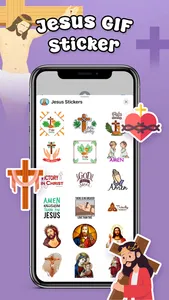 Animated Jesus Christ GIF Stickers screenshot 3