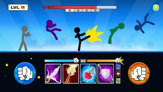 Stickman Fighter : Death Punch screenshot 0