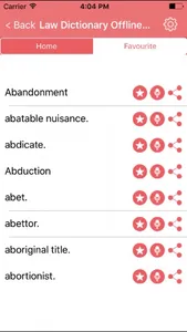 Law Dictionary Terms Concepts screenshot 1