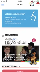WSDC 2017 Bali screenshot 0