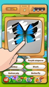 Scratch Animal Quiz. Trivia For kids screenshot 0