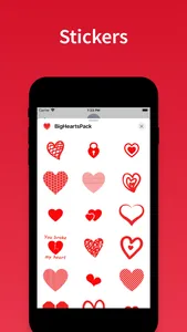 Love Hearts - stickers & emoji screenshot 0