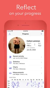 Workout Log-Track Gym Progress screenshot 1