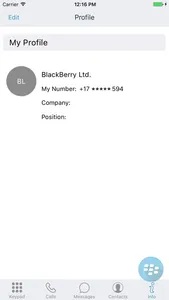 BlackBerry WorkLife Persona Dy screenshot 3