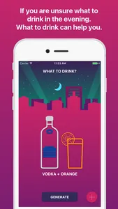 What to drink? - DrinkGenerate screenshot 0