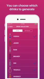 What to drink? - DrinkGenerate screenshot 1