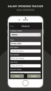 Salary Spending Tracker screenshot 3