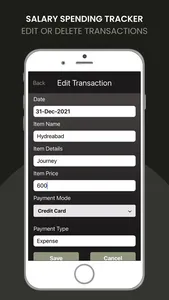 Salary Spending Tracker screenshot 7