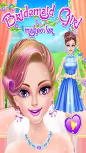 Bridesmaid Girls Makeover Salon - Princess Wedding screenshot 0