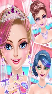 Bridesmaid Girls Makeover Salon - Princess Wedding screenshot 2